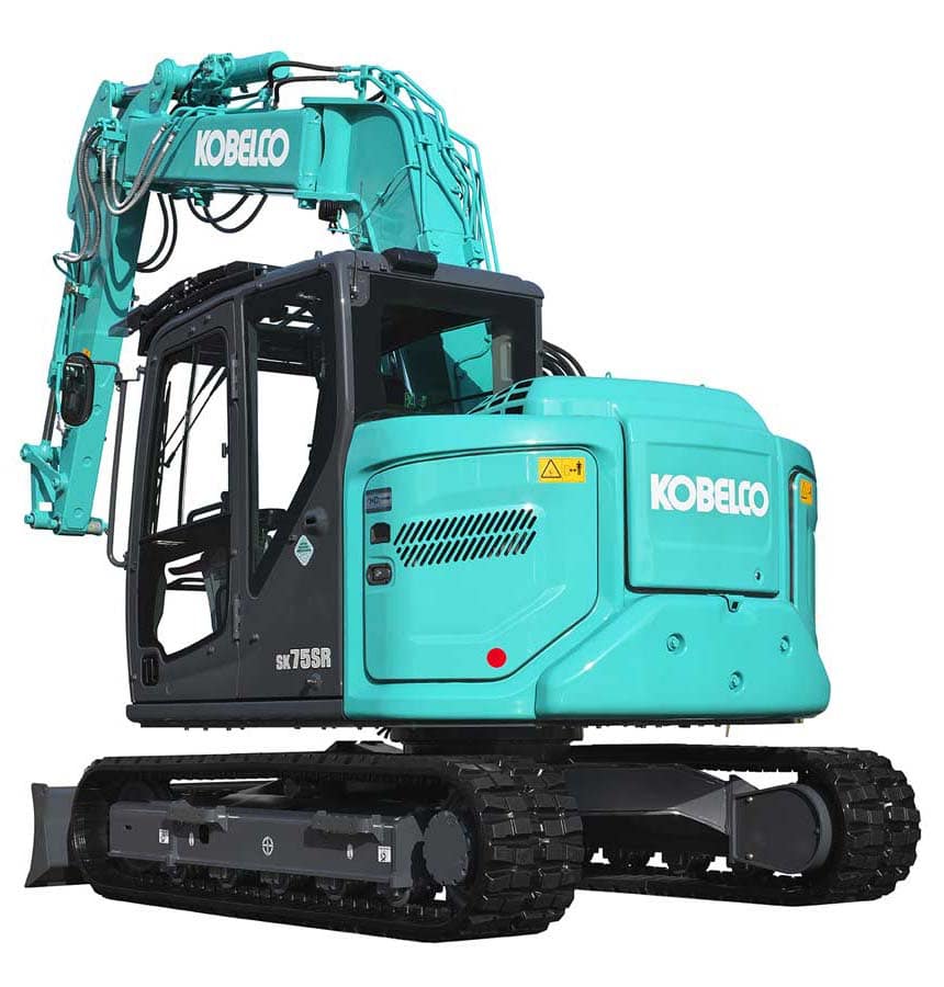 Kobelco SK75SRX bak