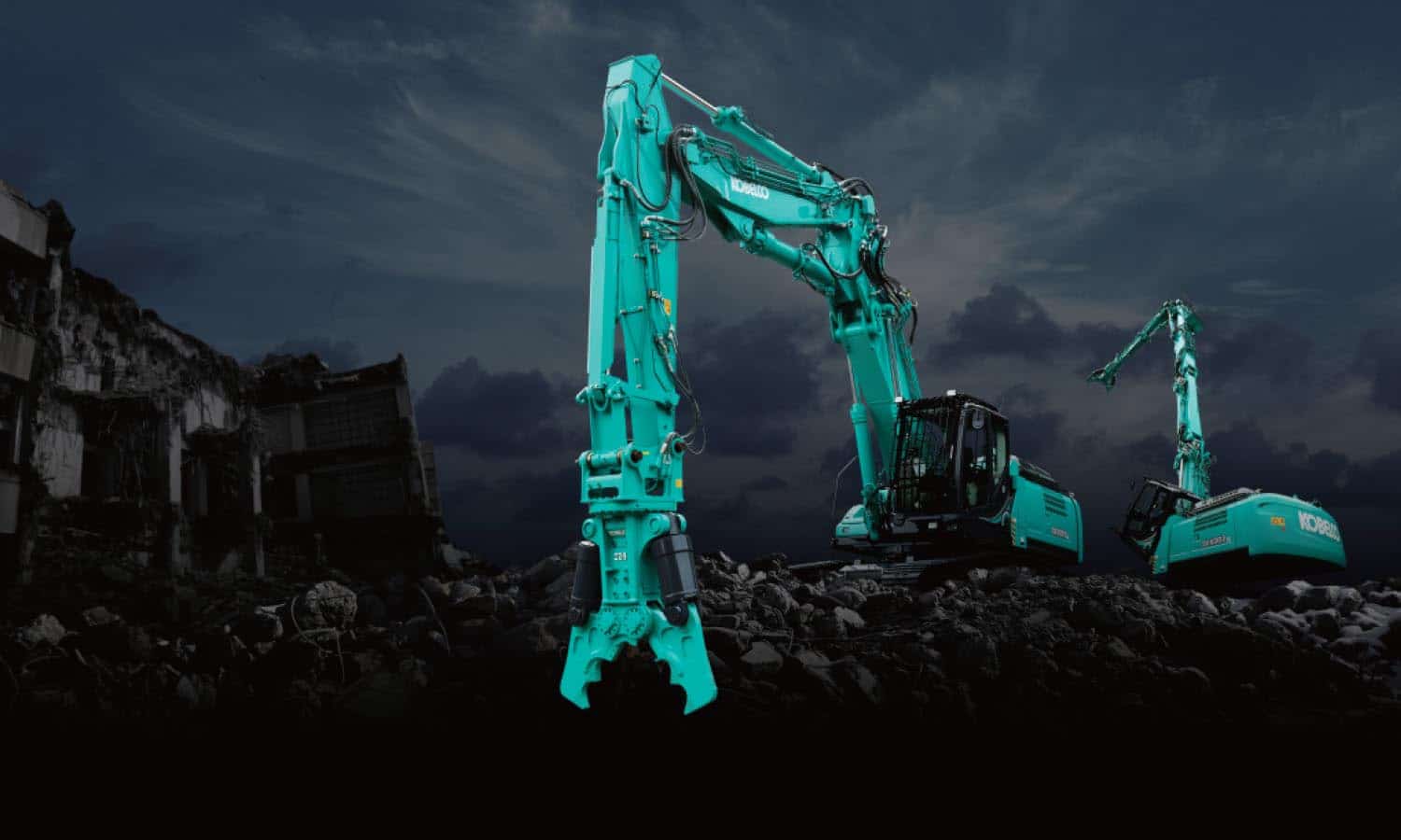 Kobelco demolition