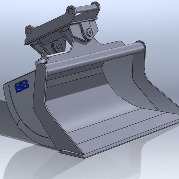 Planeringsskuff for minigraver