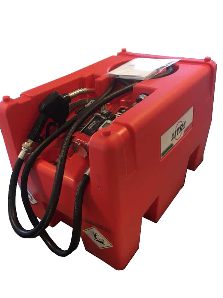 Tanks at Entrack: Diesel, petrol and adblue tanks