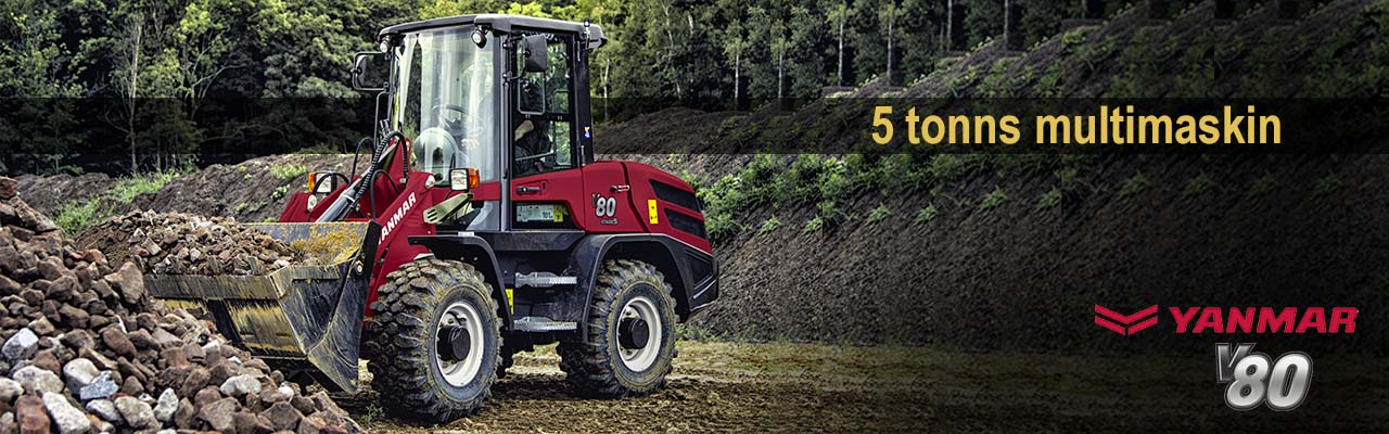 Yanmar v80 i arbeid