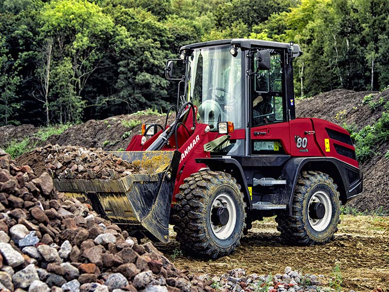 Yanmar v80 i arbeid