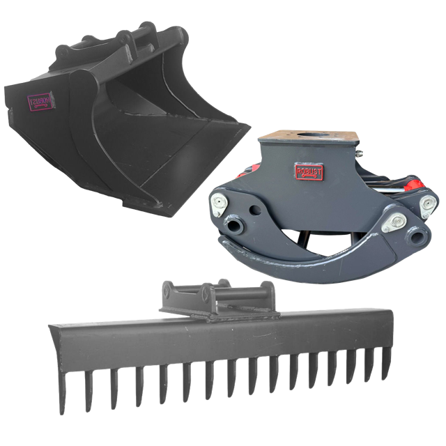 Nærbilde av gummibelte som er på en anleggsmaskin